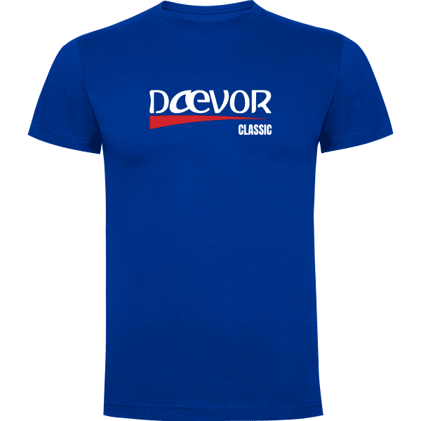 Camiseta Casual Hombre-Daevor Clasica Azul